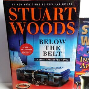 Mystery Books Stone Barrington Series Stuart Woods Lot of Four Thriller Suspense